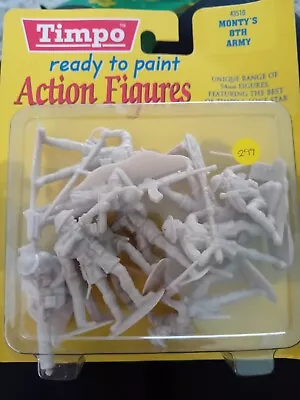 Buy TIMPO - Ready To Paint Action Figures - MONTY'S 8TH ARMY • 9.99£