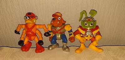 Buy 3 Bucky O Hare Figures Dead Eye Duck, Bucky And Commander Dogstar 1990s Hasbro  • 14.99£