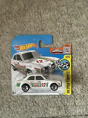 Buy HOT WHEELS '70 FORD ESCORT RS1600 CASTROL’ New & Sealed • 6£