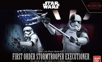 Buy Star Wars 1/12 Scale First Order Stormtrooper Executioner Bandai Model Kit • 49.50£