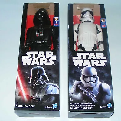 Buy Star Wars 12  Figure Bundle, Darth Vader And Stormtrooper • 25£