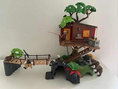Buy Playmobile Adventure Tree House Playset Incomplete But Fantastic Condition 2015 • 36£