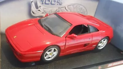 Buy Hot Wheels Ferrari F355 Berlinetta 1:18 Scale Die Cast Model Red Boxed • 49.99£