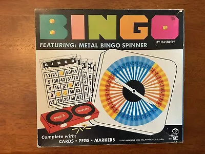 Buy Vtg Toys Games Bingo By Hassenfeld Bros (HASBRO). Inc., Pawtucket, R.I.  1967 • 9.04£