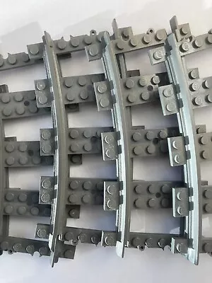 Buy LEGO (53400) Train Track Plastic, (RC Trains) Curve (4 Pack) • 7.99£