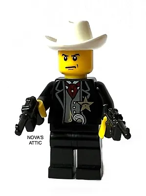 Buy LEGO Sheriff Western Cowboy Minifigure Police Station • 6.99£