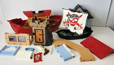Buy Playmobil Job Lot Noahs Ark Pirate Ship Pet Clinic Castle Parts Etc Sold As Seen • 20£