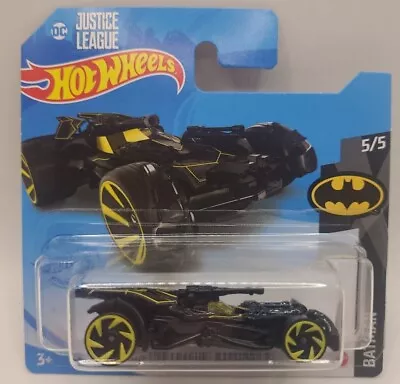 Buy Hot Wheels Justice League Batmobile Treasure Hunt 2021 (Short Card) • 11.99£