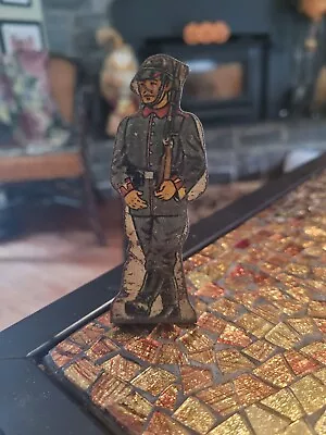 Buy Vintage Marx #20 German Infantry Foot Soldier Tin Toy Used • 13.80£