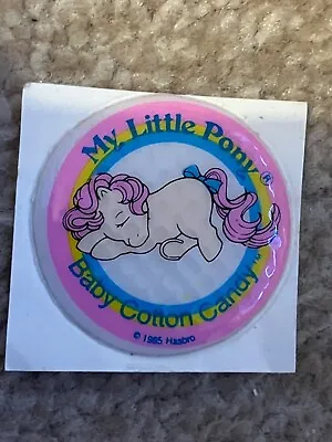 Buy My Little Pony Vintage 1984 Puffy Sticker Baby Cotton Candy • 6.50£