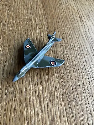 Buy VINTAGE DINKY By MECCANO UK MADE 736 HAWKER HUNTER FIGHTER PLANE SPARES/REPAIRS • 6£