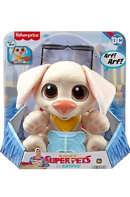 Buy Fisher Price Brand New  Talking Dog Puppy DC League Of Super Pets BabyKrypto • 9.99£