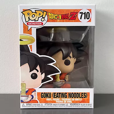 Buy Funko POP! Dragon Ball Z Goku (Eating Noodles) #710 • 15.49£