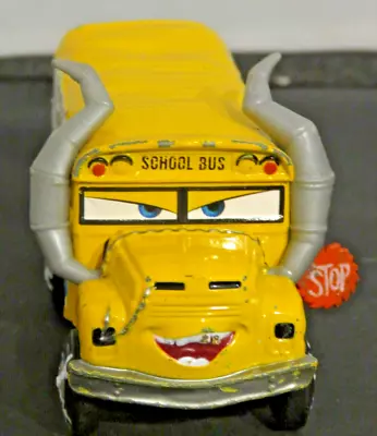 Buy Disney Pixar Miss Fritter School Bus Demolition Derby Diecast Mattel Cars 3 • 17.86£