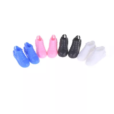 Buy 4Pairs Fashion Sneackers For Doll Mini Toy For Doll Shoes Accessories OISj4 • 2.41£