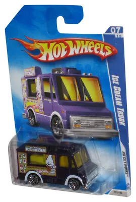 Buy Hot Wheels HW City Works 7/10 '09 Purple Ice Cream Truck Toy 113/190 • 17.93£