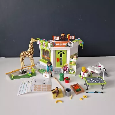 Buy Playmobil Family Fun Zoo Veterinary With Animals Set 70900 • 12.99£