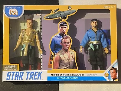 Buy Star Trek - Mirror Universe Kirk & Spock - Mego Official Gift Set - Sealed • 24.99£