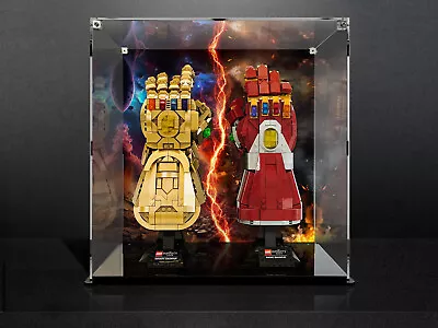 Buy BRIXBOX Display Case For LEGO® Infinity Gauntlet And Nano Gauntlet 76191 & 76223 • 65£