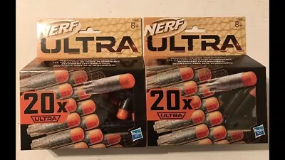 Buy Two Nerf Ultra Darts 20 Pack. For Use With Nerf Ultra Blasters. New. • 19.50£