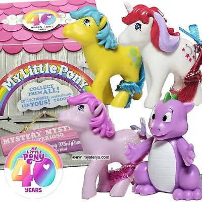 Buy My Little Pony 40th Anniversary *CHOOSE YOURS* Mini G1 Generation 1 Re-release • 9.99£