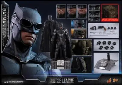 Buy  Hot Toys  1/6 MMS432 Justice League Batman Tactical Batsuit Deluxe VIP Version  • 359.99£