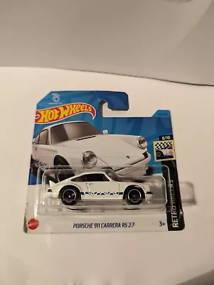 Buy Hot Wheels New Sealed Porsche 911  Carrera Rs 2.7 75th Anniversary On Short Card • 1.99£