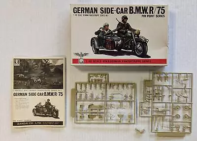 Buy Bandai 8227 German Side Car B.m.w.r/75 (no Decals) • 9.99£
