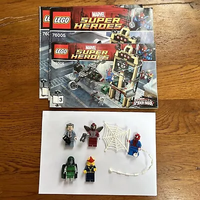 Buy LEGO Marvel Super Heroes: Spider-Man: Daily Bugle Showdown 76005 Beetle Dr Doom • 65£
