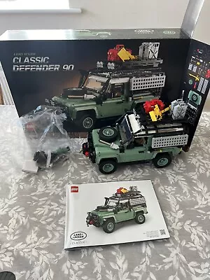 Buy Lego Icons 10317 Land Rover Classic Defender 90 With Box And Instructions • 165£