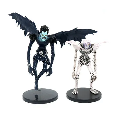 Buy 2Pcs Anime DEATH NOTE 6  Action Figure Toy Model Ryuk Rem Staute Doll Display • 14.99£