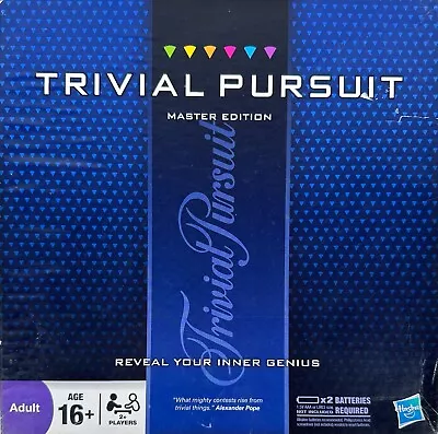Buy Trivial Pursuit Master Edition By Hasbro 2011 - Fun Board Game Electronic Timer • 18.25£