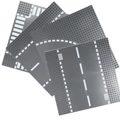 Buy Brick Road Base Plate 32x32 Studs 25cm Compatible Construction Block - 4 PACK • 12.95£