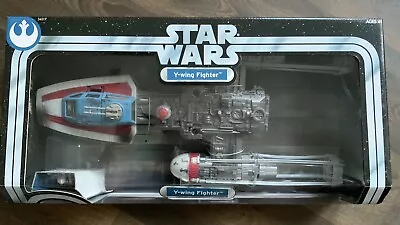 Buy Star Wars Original Trilogy Collection ‘Y Wing Fighter With Exclusive Pilot’ 2004 • 180£