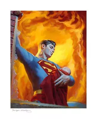 Buy DC Comics Art Print Saving Grace: A Hero's Rescue 46x56cm - Unframed • 83.58£