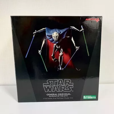Buy Kotobukiya ARTFX + Star Wars GENERAL GRIEVOUS 1/10 Figure Model Kit 2013 • 281.50£