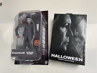 Buy Neca Laurie Strode Halloween Figure And Trick Or Treat Studios Michaep Myers • 85£