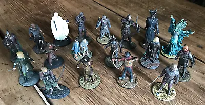 Buy LOTR Eaglemoss Figures - Group Of 18 Hobbit Orcs Gimli Galadriel Etc.. • 36£