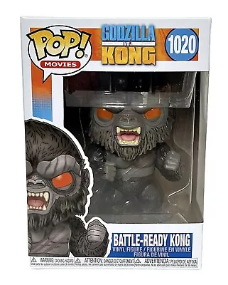 Buy Godzilla Vs Kong Battle Ready King Kong Funko Pop Vinyl Figure 1020 New • 19.99£