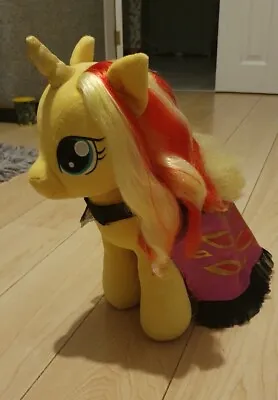 Buy Build A Bear, My Little Pony, Sunset Shimmer, Soft Toy - With Rare Cape • 49.95£