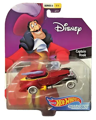 Buy Hot Wheels Character Car Disney - CAPTAIN HOOK - Diecast **BN** • 10.99£