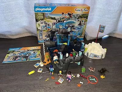 Buy Playmobil 70537 Family Fun Day At The Aquarium & Penguin Enclosure Set Seal Fish • 69.95£