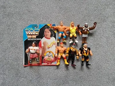 Buy WWF Hasbro Rare Rowdy Roddy Piper MOC & 6 Wrestling Action Figures Hogan Kamala  • 100£