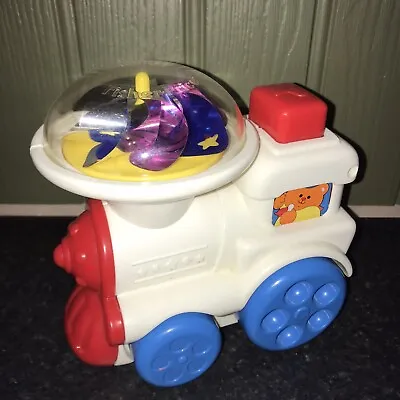 Buy Fisher Price Pinwheel Train Squeaky Noise Toy Vintage 1993 FP Rare Baby Toys • 14.95£
