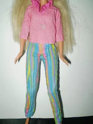 Buy Barbie Doll Long Sleeve T-shirt & Pants • 3.08£