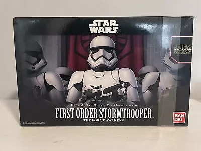 Buy Bandai Star Wars First Order Stormtrooper Star Wars Model Kit  1/12 Scale  • 48£