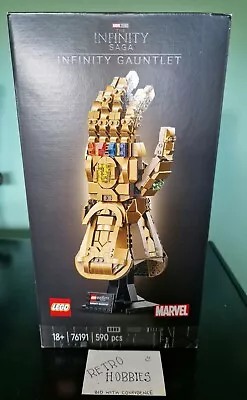 Buy Lego Marvel Infinity Gauntlet - 76191 - New/sealed • 48£