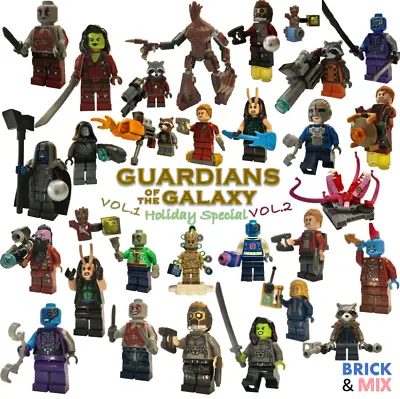 Buy Pick Your LEGO Guardians Of The Galaxy Vol.1 / Vol.2 Marvel Minifigures - Groot, • 8.49£