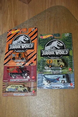 Buy Hot Wheels Premium Pop Culture Jurassic World Complete Set Of 5 Cars, DLB45 • 20£