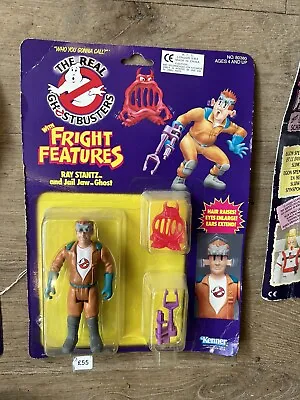 Buy Vintage Kenner The Real Ghostbusters Fright Features Ray Carded 1984 MOC • 55£
